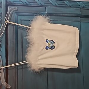Butterfly tank top with feathers (Junior's)